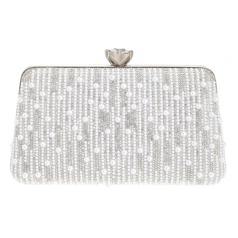 Luxury Bags Gold - Borse da Sera Formali in Argento