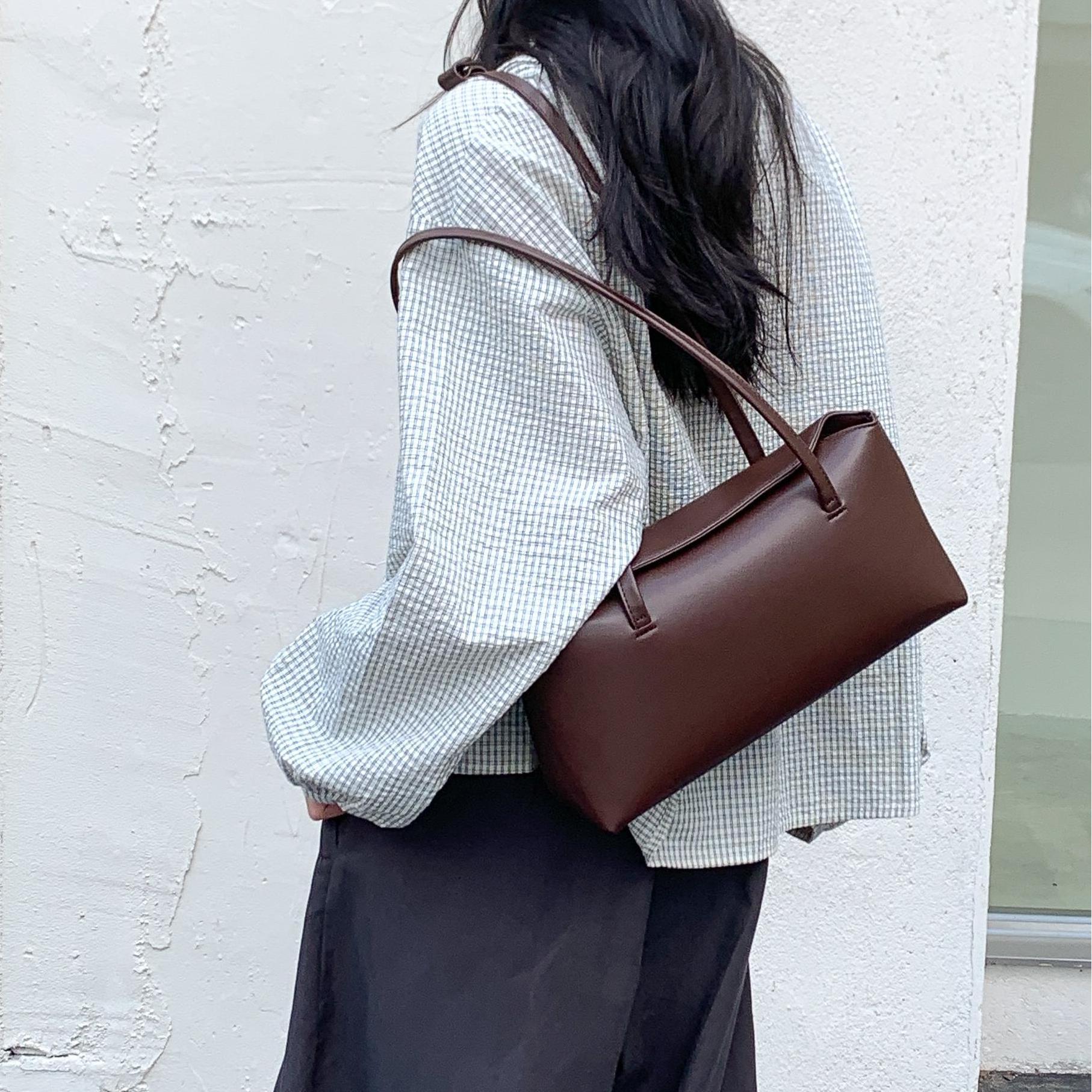 Luxury Bags Korea - Borsa a Tracolla in Pelle PU
