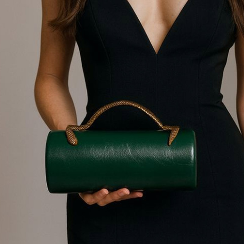 Luxury Bags Gold - Borsa da donna in oro di