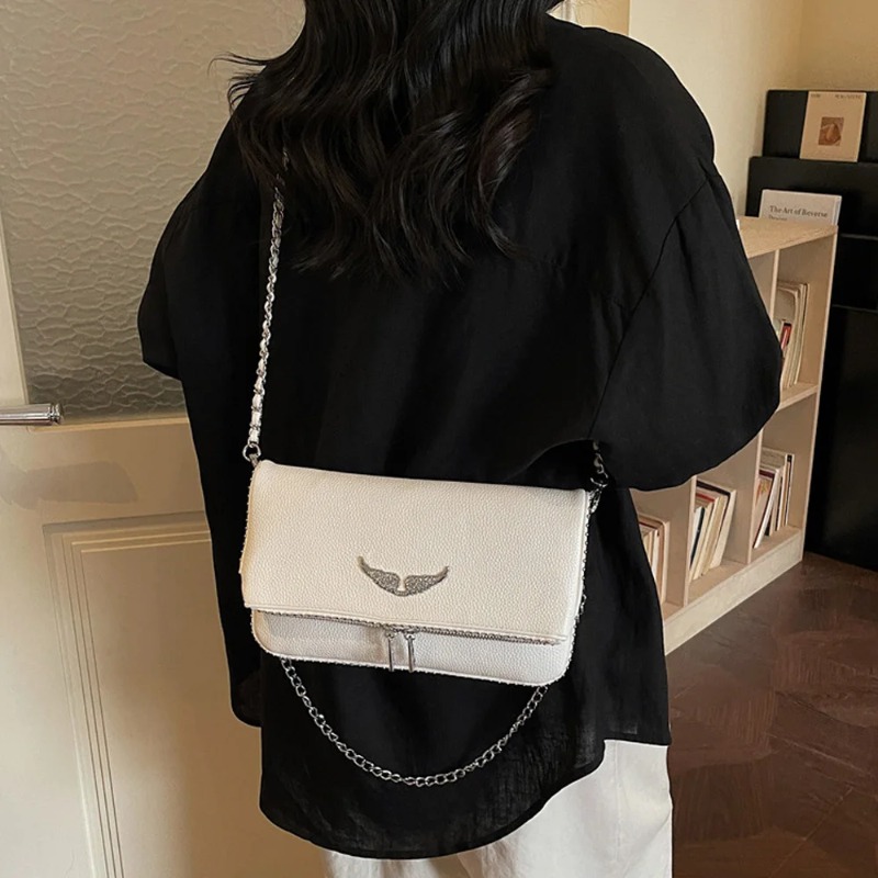 Borsa a Tracolla Quadrata Stil - Luxury Bags White recensione e prezzo