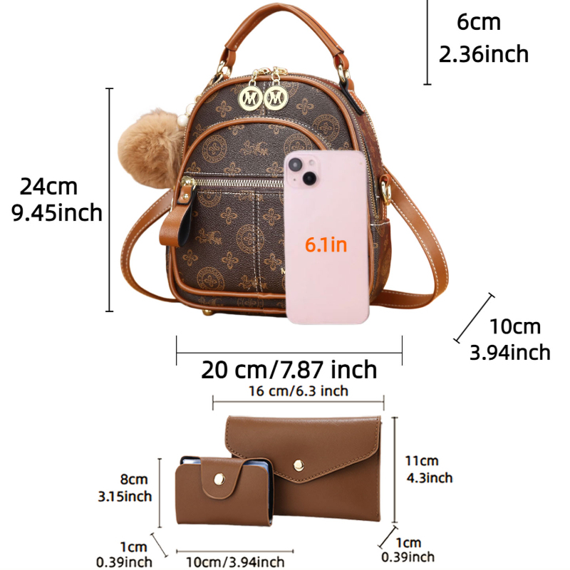 Set di 3 borse da donna, mini  - Luxury Bags In recensione e prezzo