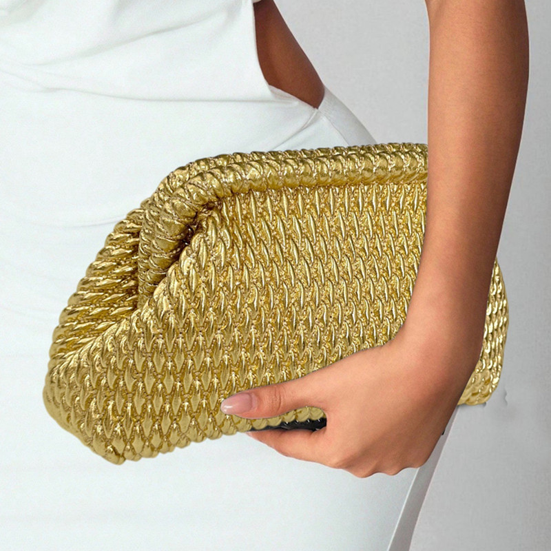 Borsa Clutch da Sera da Donna  - Luxury Bags Gold recensione e prezzo