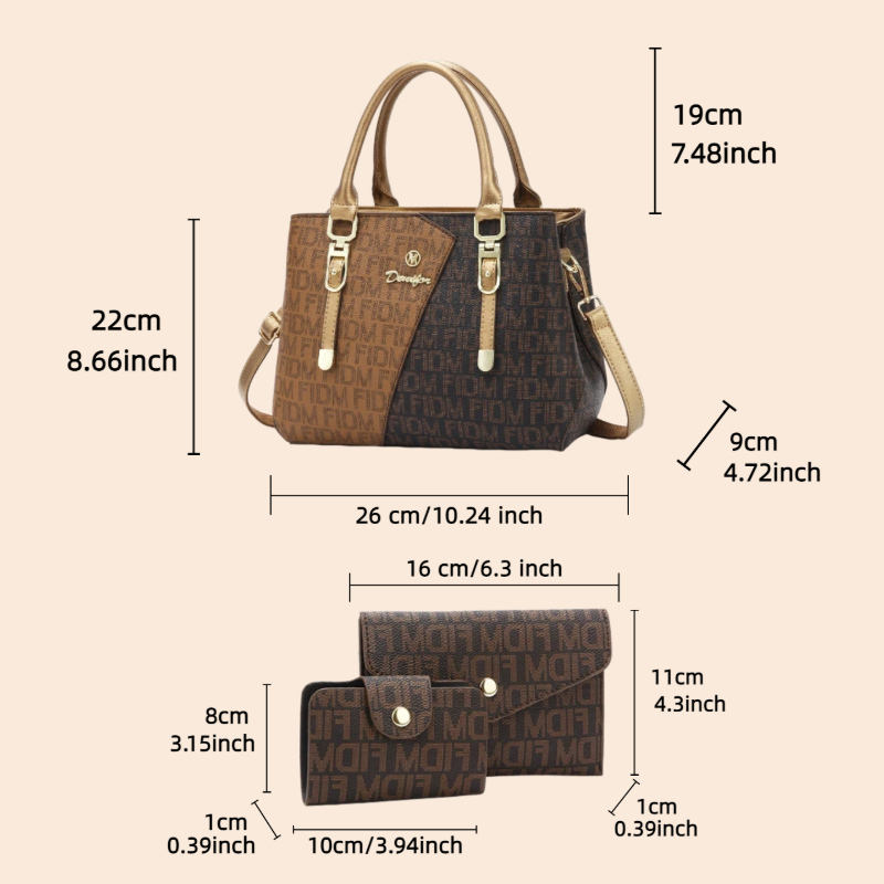 Set di 3 borse da donna, borse - Luxury Bags In recensione e prezzo