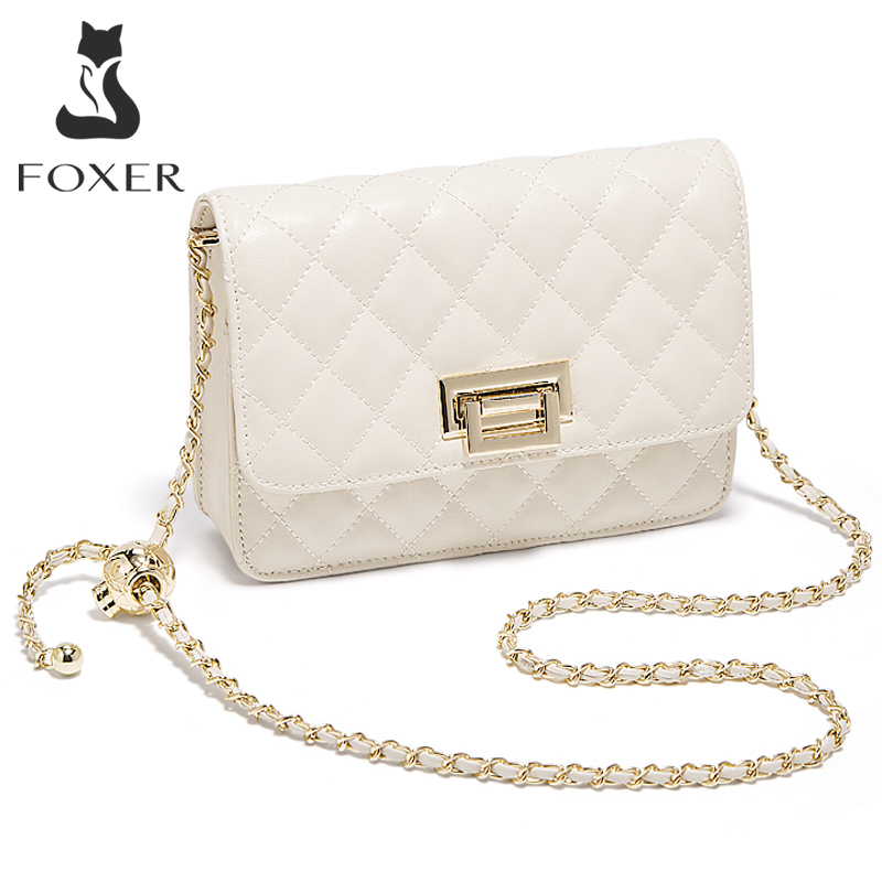 FOXER 2026 Borsa a Tracolla Tr - Luxury Bags White recensione e prezzo