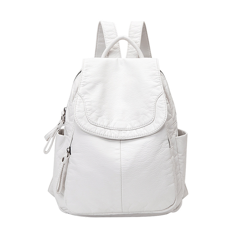 Zaino da donna zaino in pelle  - Luxury Bags White recensione e prezzo