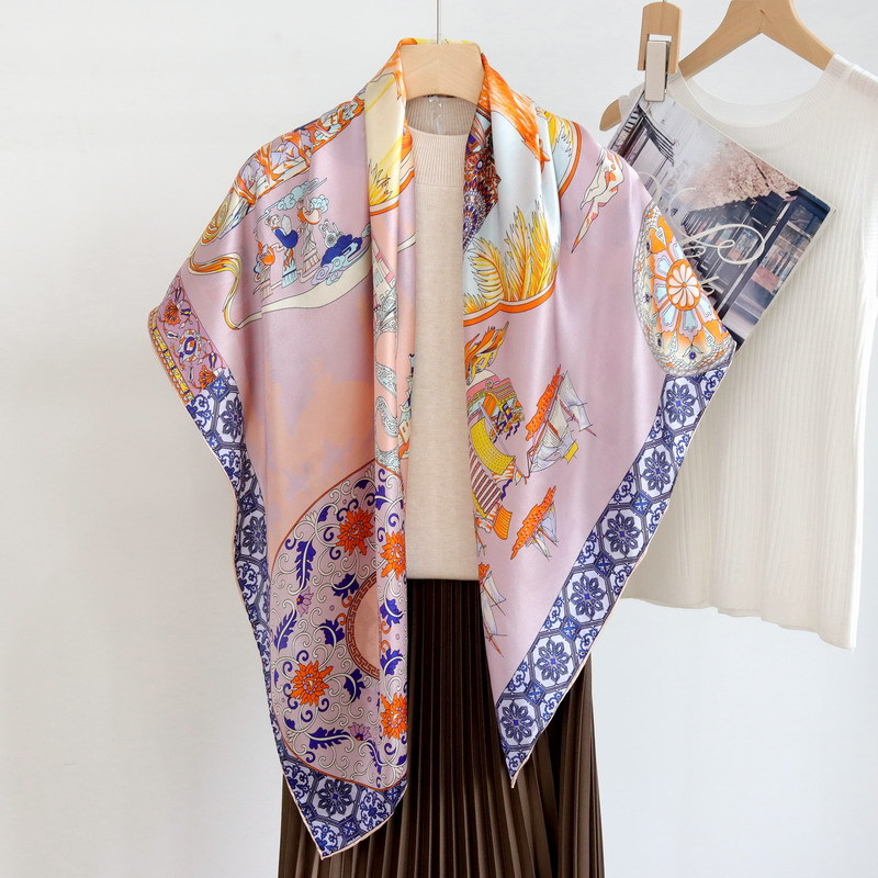 strada di seta Sciarpa di raso - Luxury Bags Hong Kong recensione e prezzo